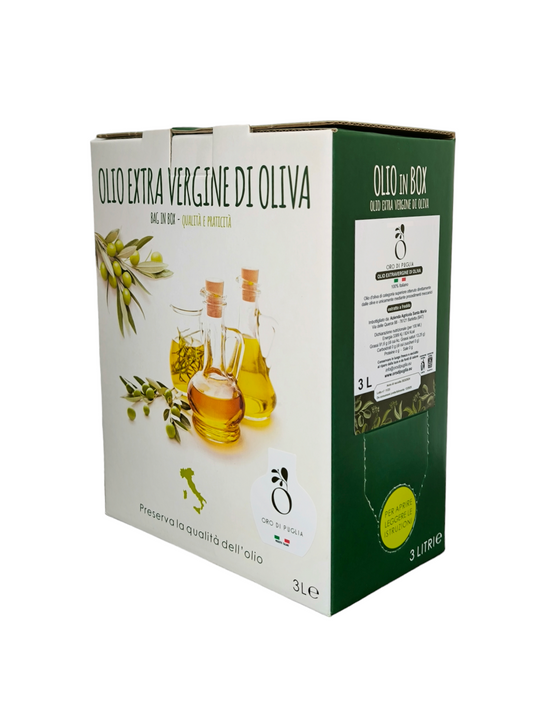 Bag in Box 3 litri d'olio extravergine d'oliva