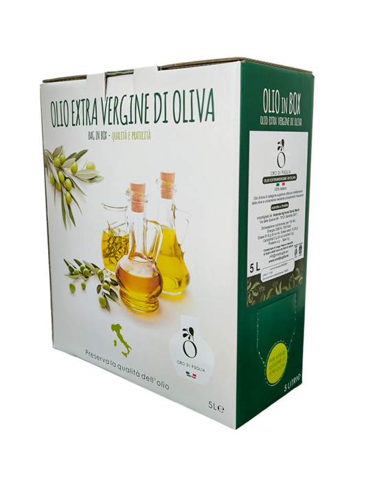 Bag In Box 5 litri d'olio extravergine d'oliva